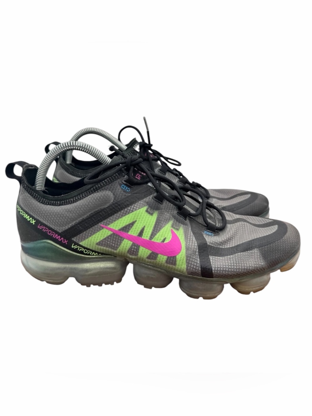 Nike Air VaporMax 2019 PRM Shoes Lime Black Grey AT6810-001 Mens Size 10.5